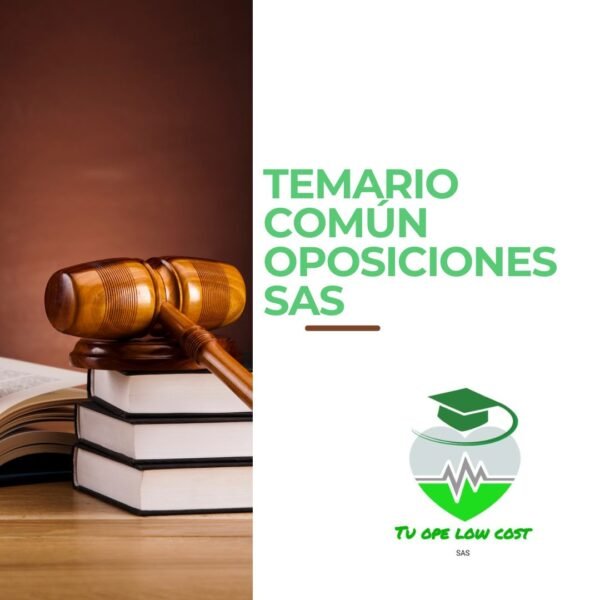 Curso OPE TCAE Temario Común